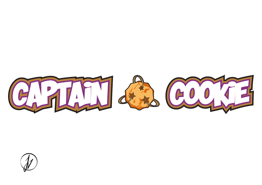 Captain Cookie Logo avec Emblème - Jess