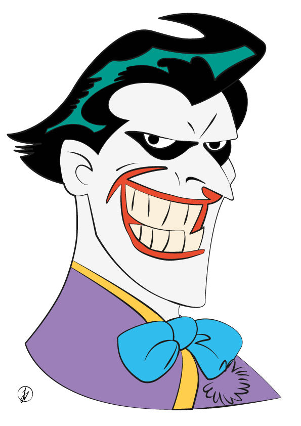 Portrait The Joker Couleurs - Jess